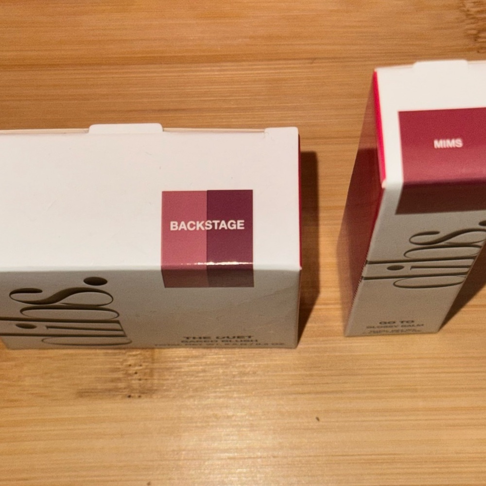 Dibs The Duet Baked Blush and Glossy Balm Set - Rich Pink - Picture 3 of 9